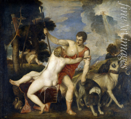Titian - Venus and Adonis