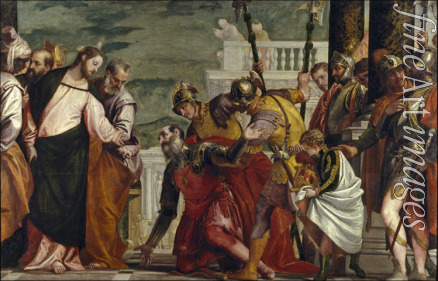 Veronese Paolo - Jesus heilt den Diener des Centurios