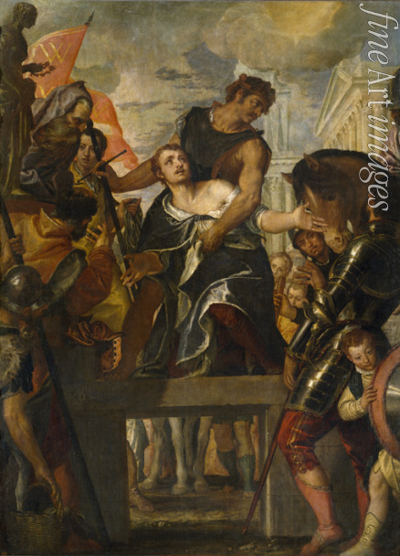 Veronese Paolo - Das Martyrium des heiligen Menas