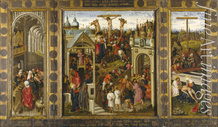 Alincbrot (Alimbrot) Louis (Lodewijk) - Triptychon der Kreuzigung