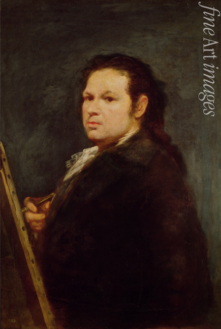 Goya Francisco de - Selbstporträt