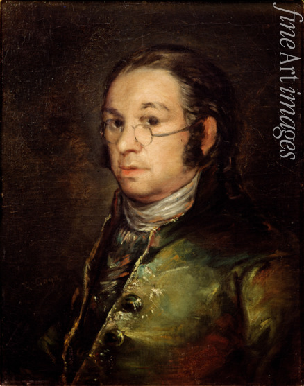 Goya Francisco de - Self-Portrait with Glasses
