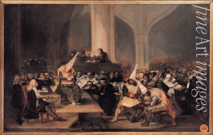Goya Francisco de - The Inquisition Tribunal