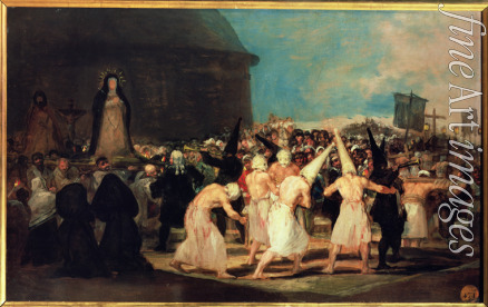 Goya Francisco de - A Procession of Flagellants