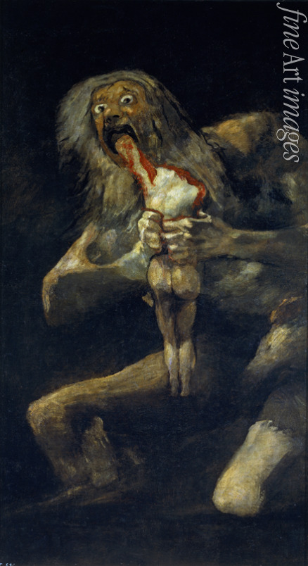 Goya Francisco de - Saturn verschlingt seinen Sohn