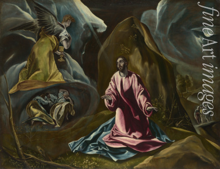El Greco (Werkstatt von) - Christus am Ölberg