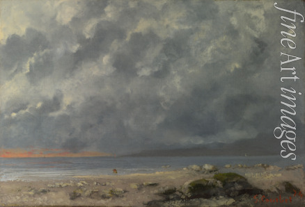 Courbet Gustave - Beach Scene