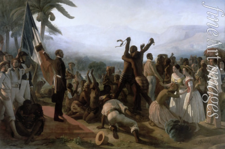 Biard François-August - Proclamation of the Abolition of Slavery in the French Colonies, 27 April 1848