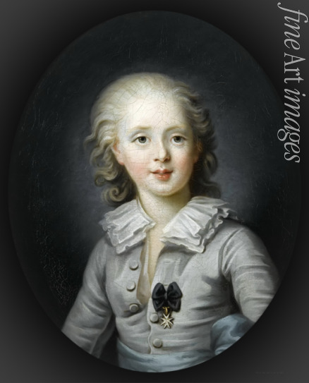 Filleul Anne-Rosalie - Porträt von Louis-Antoine de Bourbon, duc d'Angoulême (1775-1844)