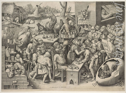 Bruegel (Brueghel) Pieter der Ältere - Die Hexe von Malleghem