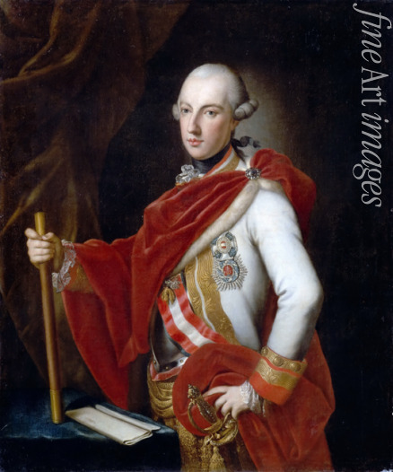 Maron Anton von - Portrait of Emperor Joseph II (1741-1790)