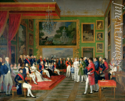 Ménageot François-Guillaume - Die Trauung von Eugène de Beauharnais mit Auguste von Bayern am 13. Januar 1806