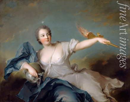 Nattier Jean-Marc - Marie-Anne de Nesle, marquise de La Tournelle, duchesse de Châteauroux (1717-1744)