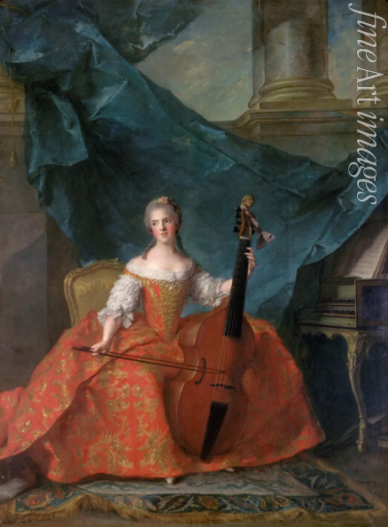 Nattier Jean-Marc - Prinzessin Anne Henriette von Frankreich (1727-1752)