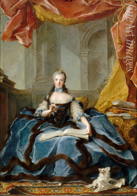 Nattier Jean-Marc - Princess Marie Adélaïde of France (1732-1800)