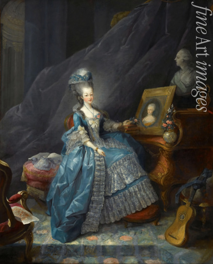Gautier Dagoty Jean-Baptiste André - Maria Theresia von Savoyen (1756-1805), Gräfin von Artois