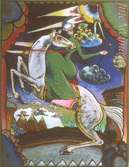 Kandinsky Wassily Vasilyevich - Amazon in the Mountain