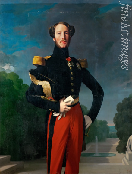 Ingres Jean Auguste Dominique - Prince Ferdinand Philippe, Duke of Orléans (1810-1842)