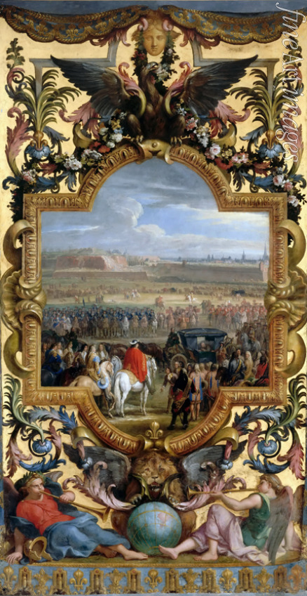 Meulen Adam Frans van der - Die Belagerung von Cambrai am 18. April 1677