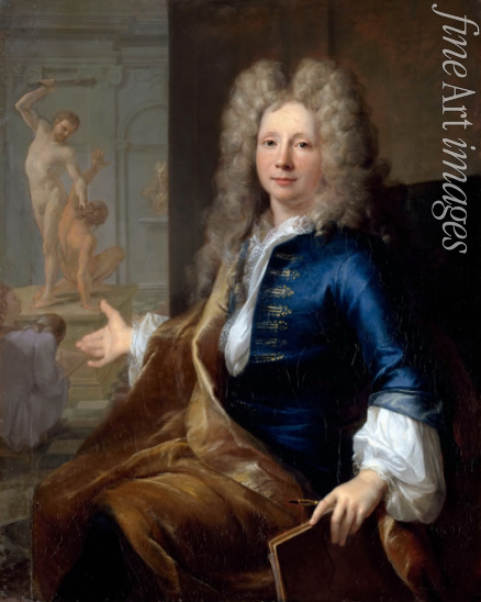 Tocqué Louis - Porträt von Louis de Boullogne des Jüngeren (1654-1733)