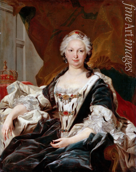 Van Loo Louis Michel - Elisabeth Farnese (1692-1766), Queen of Spain