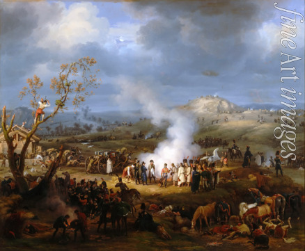 Lejeune Louis-François Baron - Napoleons Biwak am Vorabend der Schlacht von Austerlitz am 1. Dezember 1805