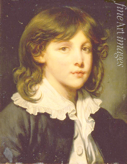Französischer Meister - Bildnis eines Jungen
