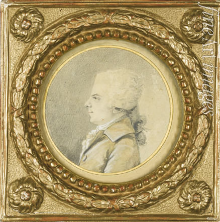 Saint-Aubin Augustin de - Wolfgang Amadeus Mozart