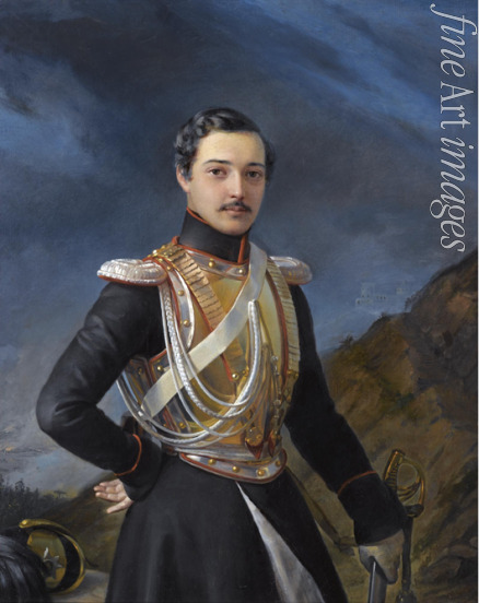 Orlow Pimen Nikititsch - Porträt von Iwan Alexandrowitsch Balaschow (1816-1841)