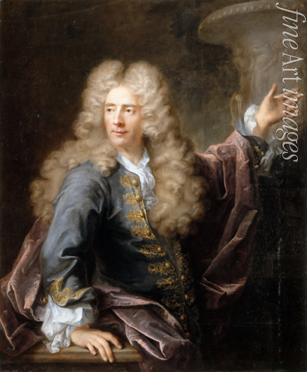 Tournieres Robert - Porträt von Bildhauer Jean Cornu (1650-1715)