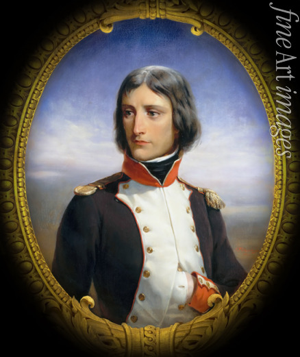 Philippoteaux Henri Félix Emmanuel - Napoleon Bonaparte as Lieutenant-Colonel of the 1st Battalion of Corsican Republican volunteers