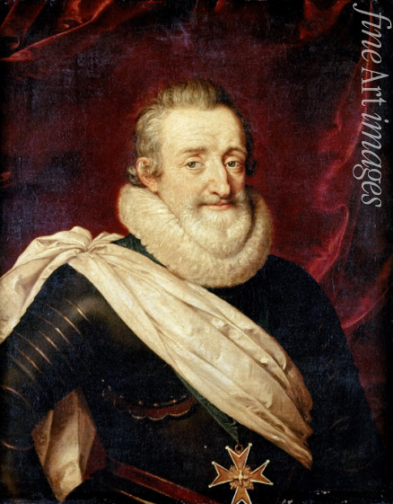 Pourbus Frans the Younger - Portrait of King Henry IV of France (1553-1610)