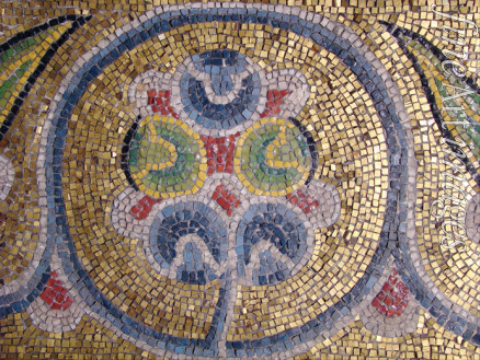 Byzantinischer Meister - Fragment des Ornaments