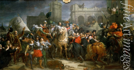 Gérard François Pascal Simon - Entrance of Henry IV in Paris 22 March 1594