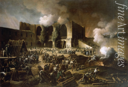 Heim François-Joseph - The defence of the castle of Burgos in october 1812