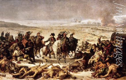 Meynier Charles - Napoleon on the Battlefield of Eylau, 9 February 1807