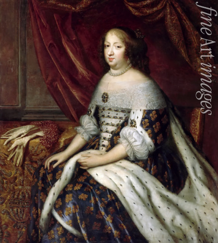 Beaubrun Charles - Porträt Anna Maria von Österreich (1601-1666)