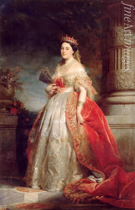 Dubufe Édouard Louis - Mathilde Laetitia Wilhelmine Bonaparte, Princesse Française (1820-1904)