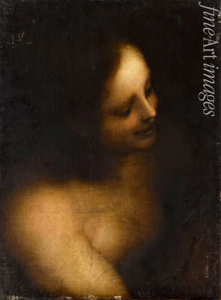 Anonymous - Bust-length female nude