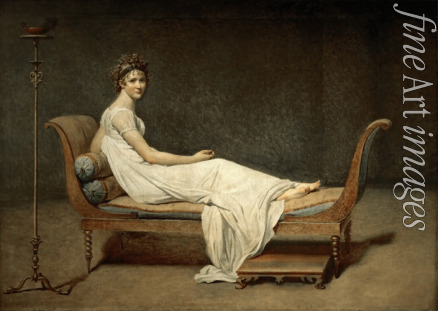 David Jacques Louis - Madame Récamier, geb. Julie Bernard (1777-1849)