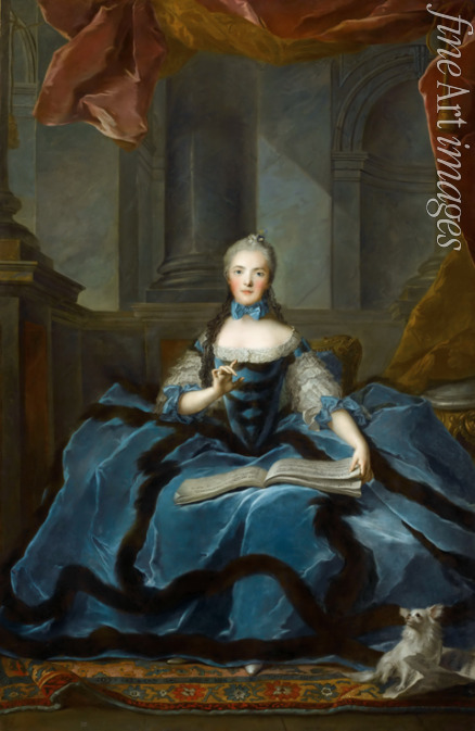 Nattier Jean-Marc - Prinzessin Marie Adélaïde von Frankreich (1732-1800)