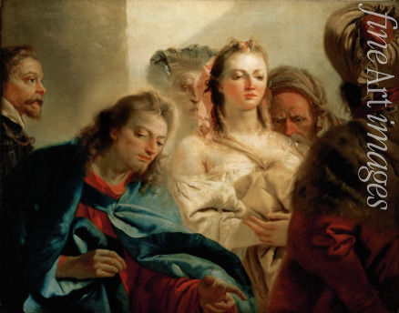 Tiepolo Giambattista - Christ and the Woman Taken in Adultery