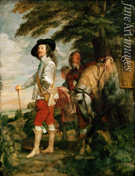 Dyck Sir Anthonis van - Karl I. auf der Jagd