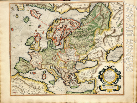 Mercator Gerardus - Atlas sive Cosmographicae Meditationes de Fabrica Mundi et Fabricati Fugura (Europe: Livonia, Russia, Lithuania)