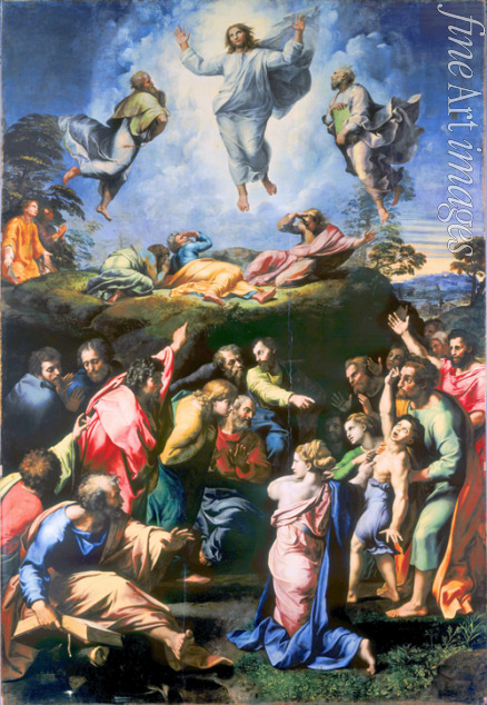 Raphael (Raffaello Sanzio da Urbino) - The Transfiguration of Christ