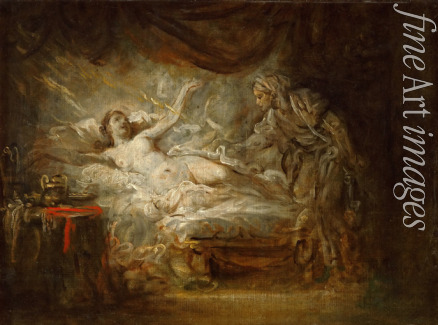 Greuze Jean-Baptiste - Jupiter und Aegina