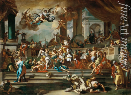 Solimena Francesco - The Expulsion of Heliodorus from the Temple