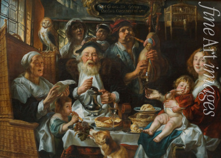 Jordaens Jacob - As the Old Sing, So Pipe the Young