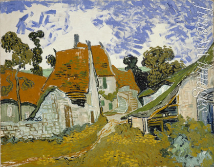 Gogh Vincent van - Straße in Auvers-sur-Oise