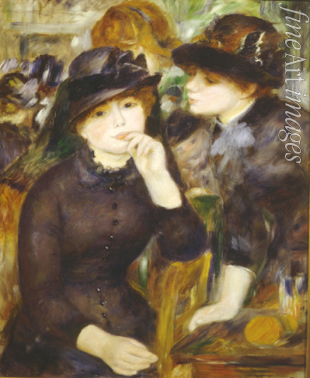 Renoir Pierre Auguste - Zwei Mädchen in Schwarz